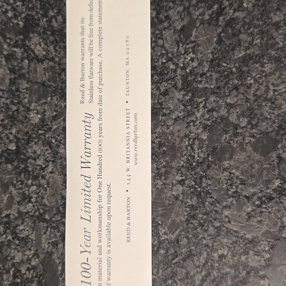 NEW Reed & Barton "English Braid" Stainless Steel 5 Piece Flatware Set - 10 Sets - Picture 8 of 14